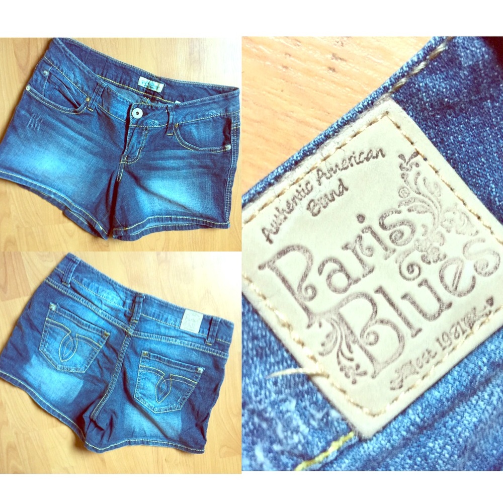 Paris Blues Denim Shorts
